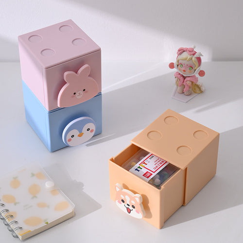 Cartoon Desktop Storage Box