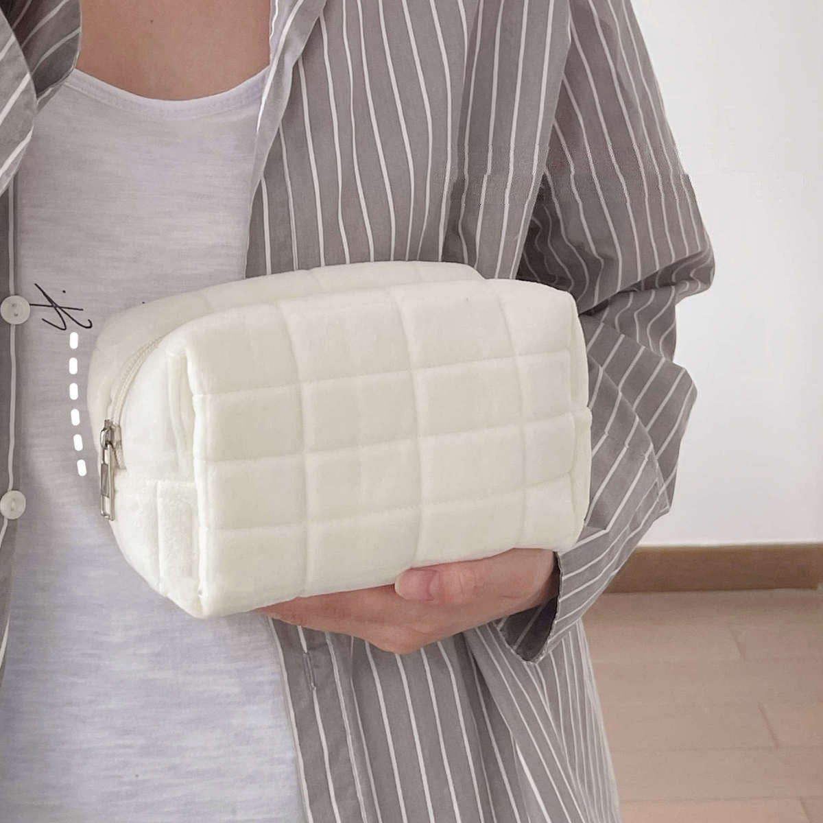 Soft Cube Makeup Bag
